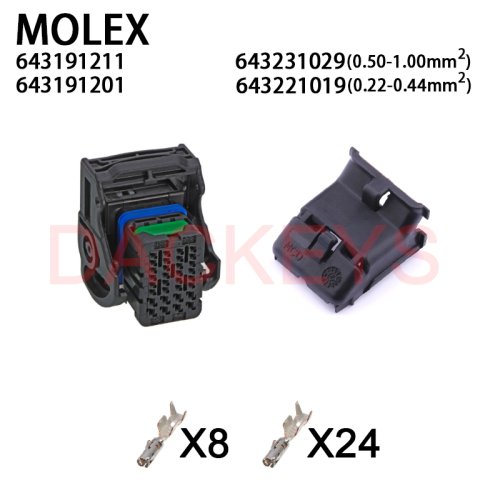 Bild von Molex ECU Stecker & Buchse – 32-polig für Automotive Anwendungen