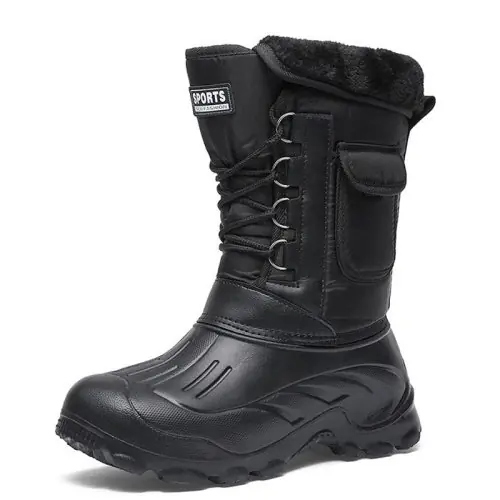 Image de Bottes Hiver Homme - Résistantes à la Neige & à l'Eau