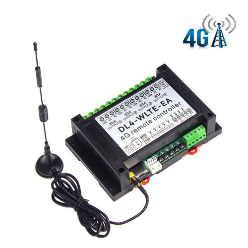 Image de Commutateur GSM 4G avec SMS & App - Contrôle à distance 4 canaux