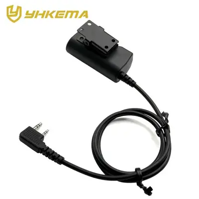 Image de Adaptateur PTT Tactique pour Talkie-Walkie Baofeng & Kenwood