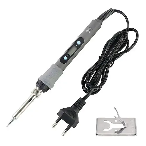Image de Fer à Souder 60W avec Régulation de Température - 5 Embouts Inclus