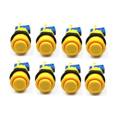 Image de Bouton Poussoir Arcade 28mm - Kit de 8 Pièces