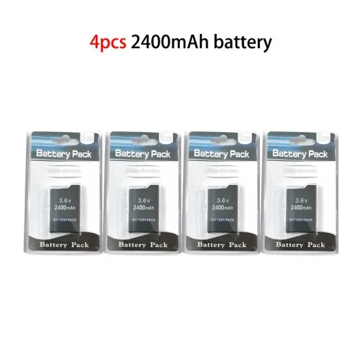 4PCS 2400mAh