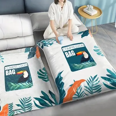 Image de Sac de compression sous vide - Rangement optimisé pour vos voyages