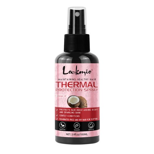 Immagine di Spray Protettivo Termico Naturale per Capelli con Protezione UV e Idratazione Profonda – Siero Riparatore per Capelli Danni e Fragilità