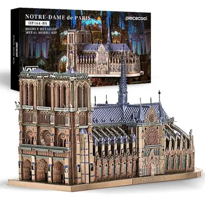 Image de Cathédrale Notre-Dame de Paris - Puzzle 3D Métal