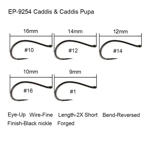 Caddis mouche crochet 9254