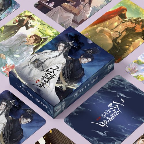 Zdjęcie Karty Lomo Manga – Husky i Biały Kot