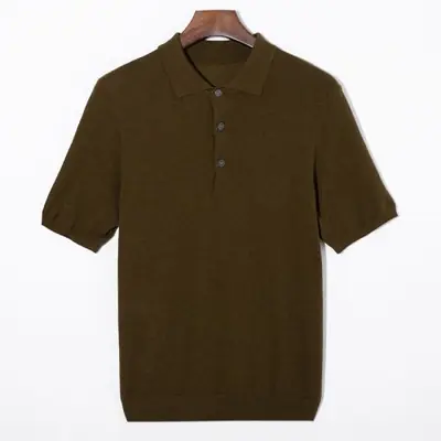 Image de Pull Homme Soie-Laine - Style Élégant & Confortable