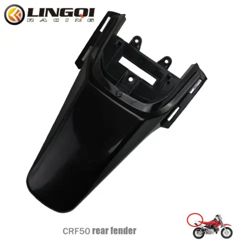 Image de Garde-Boue Arrière en Plastique pour Moto CRF50 - Protection Efficace