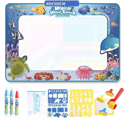 Image de Tapis d'écriture magique réutilisable pour enfants