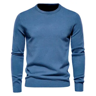Image de Pull Homme Hiver Épais Col Rond - Très Chaud & Confortable