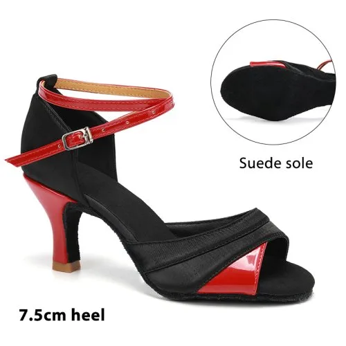 7cm schwarz rot