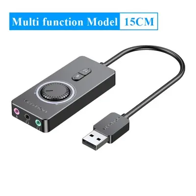 Image de Adaptateur Audio USB 3.5mm - Carte Son Externe
