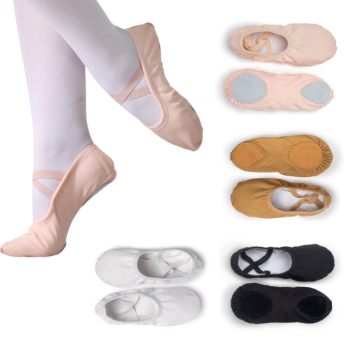 Afbeelding van Zachte Balletschoenen voor Kinderen & Volwassenen