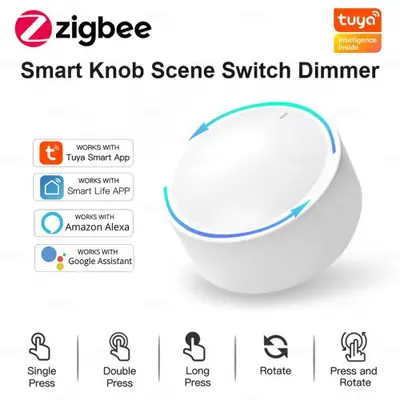 Image de Bouton Intelligent Zigbee Tuya - Contrôle Sans Fil pour Maison Connectée