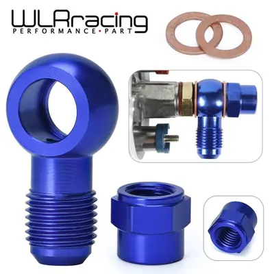 Image de Adaptateur Banjo Bleu 12.5mm pour Pompe à Carburant WLR