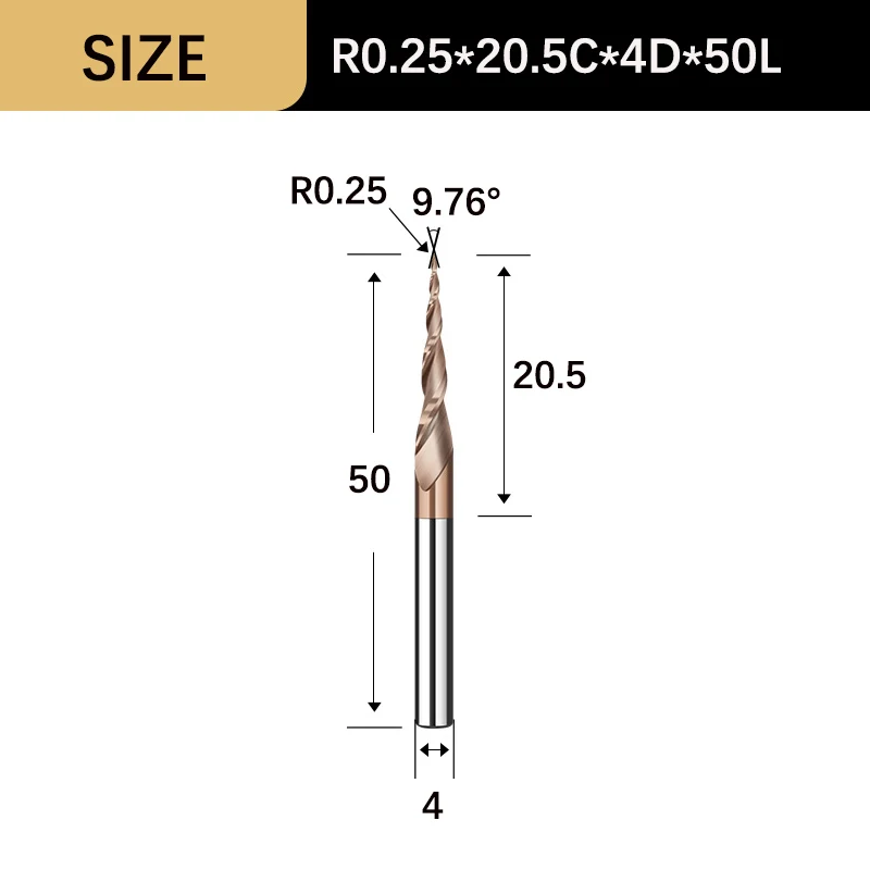 R0.25x20.5Cx4Dx50L