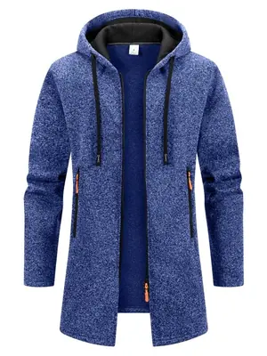 Image de Hoodie Homme Oversize Zippé - Style Streetwear Hiver