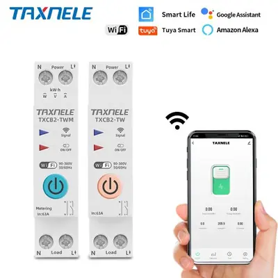 Image de Commutateur Intelligent WiFi avec Compteur d'Énergie