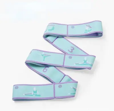 Image de Ceinture d'Étirement Yoga & Pilates - Bande Élastique pour Stretching et Fitness