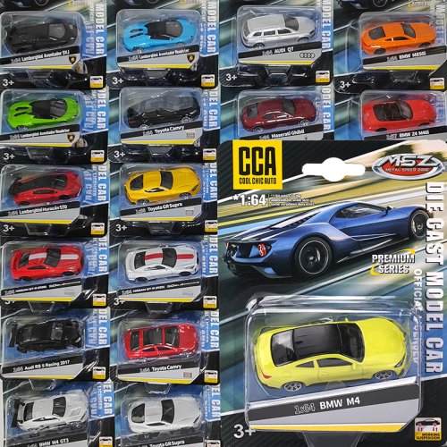 Image of Exquisite BMW M4, Z4, M850i, and M4 GT3 Die-Cast Alloy Car Model Collection – Classic Static Display Model for Enthusiasts and Collectors