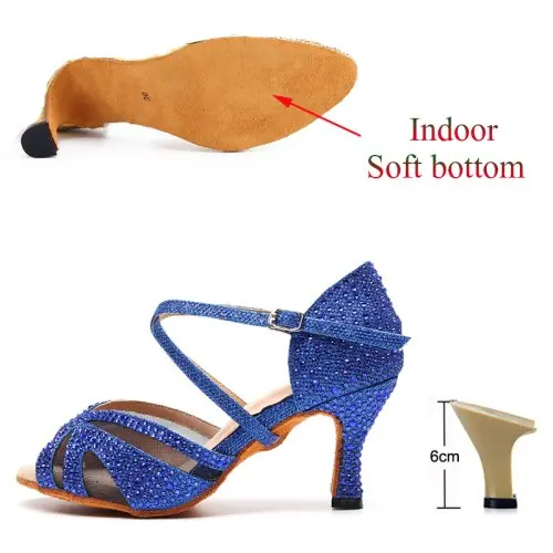 Intérieur bleu 6.0 cm