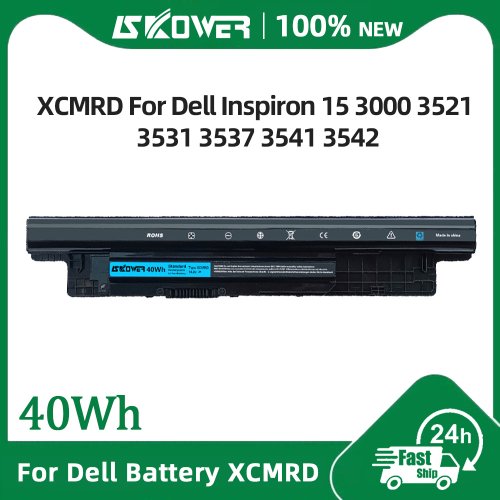 Immagine di SKOWER 40Wh XCMRD Batteria Per Dell Inspiron 15 3521 3531 3537 3541 3542 15R 5537 5521 14R 3421 3437 5421 5437 Vostro 2421 2521