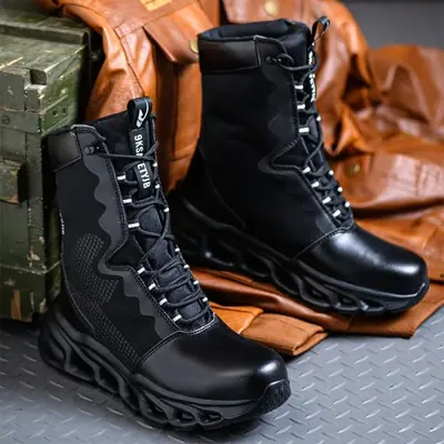 Image de Bottes de Sécurité Homme - Bout Acier & Anti-Perforation