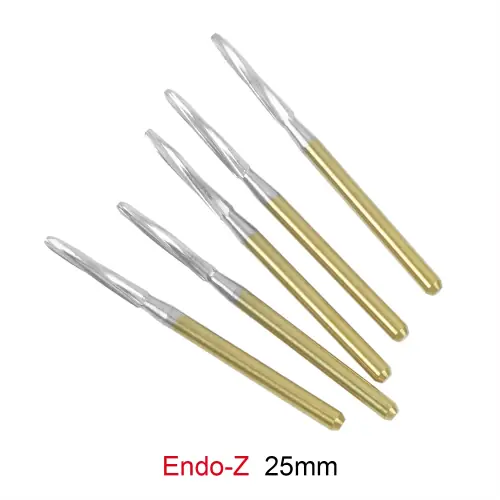 Image de Fraises Dentaires Endodontiques en Carbure de Tungstène - Pack de 5