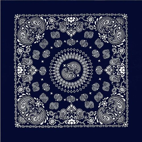 6 marineblau blau
