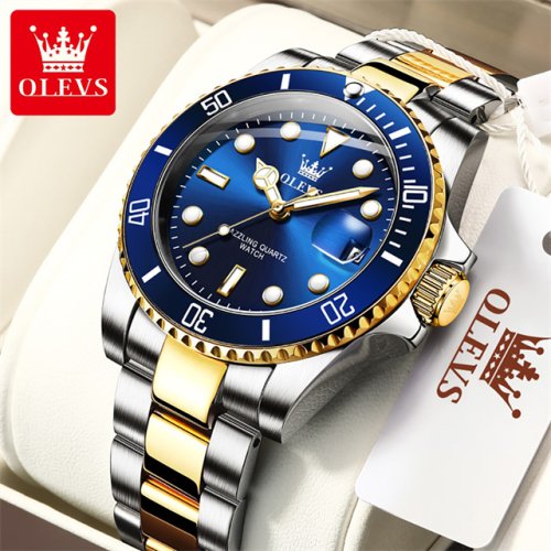 Gold Blau