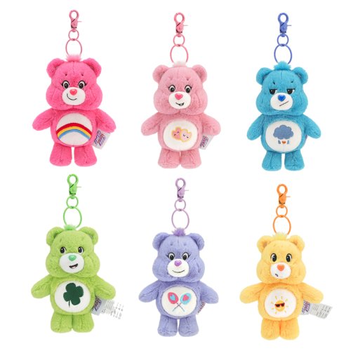 Zdjęcie Tęczowy Miś Care Bears Pluszowy – Kawaii Lalka z Dźwiękiem, Brelok do Torby, Zabawka Anime dla Dzieci i Dorosłych – Idealny Prezent na Boże Narodzenie i Urodziny