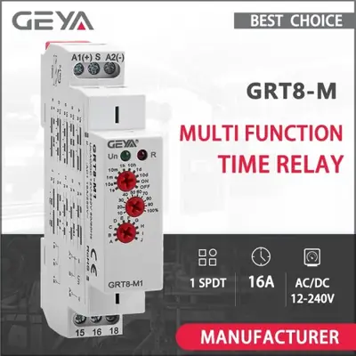 Image de Relais Temporisé Multifonction Geya GR-T8M