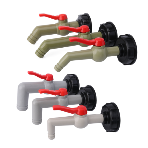 Image de Adaptateur IBC S60 - Raccords Valve 1/2" à 4" pour Réservoir d'Eau