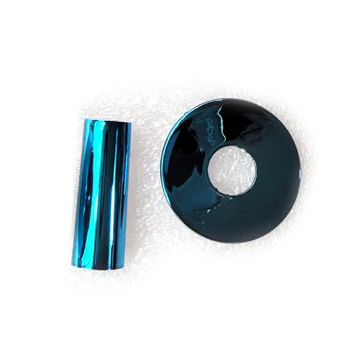 Blauw sleeve pijp