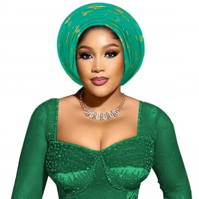 Image de Gele Nigérian - Turban Africain Élégant pour Femmes