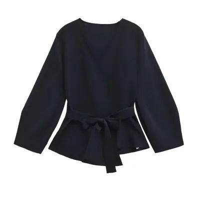 Blazer Tricoté Femme - Style Rétro & Élégant