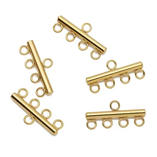 Image de Kit Bijoux Acier Inoxydable - 10 Pièces pour Créer vos Propres Accessoires