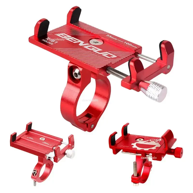 Immagine di Supporto Telefono in Alluminio per Bici e Scooter