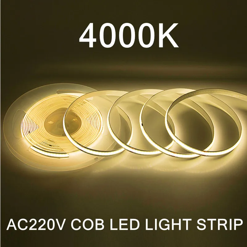 Immagine di Nastro LED COB 10m - Illuminazione Lineare Alta Luminosità