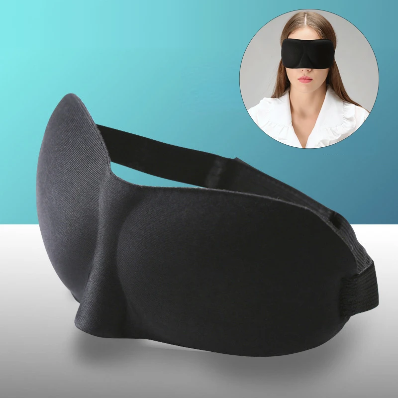 Afbeelding van Natuurlijk 3D Slaapmasker voor Herstelende Slapen – Zacht Oogmasker voor Mannen en Vrouwen, Draagbaar en Comfortabel voor Reizen en Dagelijkse Gebruik