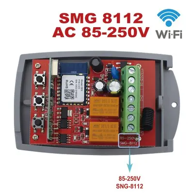 Image de Récepteur WiFi Intelligent 2 Canaux pour Porte de Garage