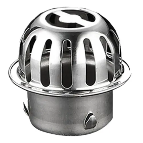 Image de Drain de Sol Inox Anti-Bouchon - Évacuation Rapide pour Balcon et Toiture