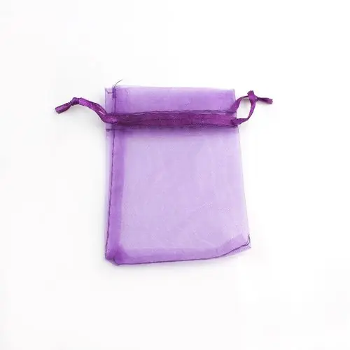 Image de Sacs Cadeaux Organza Multicolores - 50 pcs