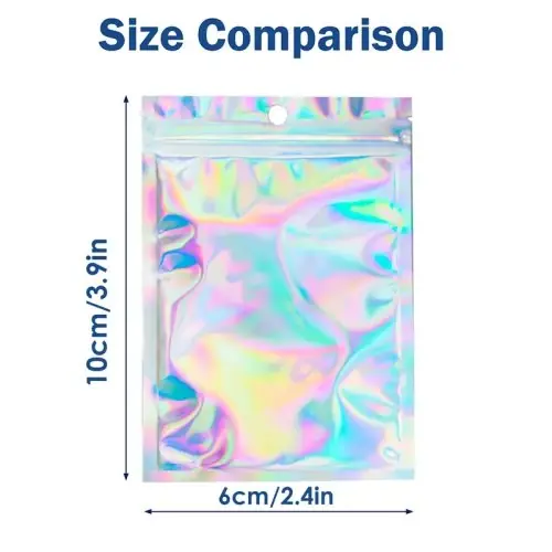 Image de Sacs Holographiques Réutilisables - 100 pcs