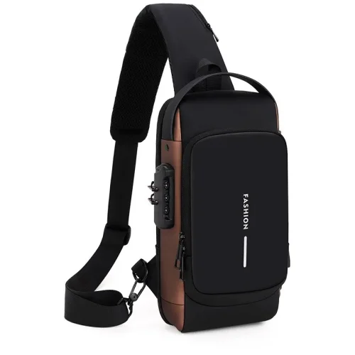 Sac Bandoulière Antivol Homme - Élégant & Sécurisé