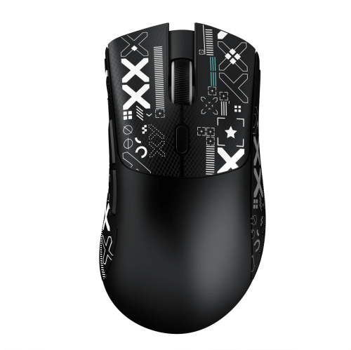 Imagen de Ratón inalámbrico para juegos Attack Shark R1, modo Tri, 2,4G, Bluetooth, con cable, 18K DPI, 1000Hz, Sensor PAW3311, 59g, ligero y recargable