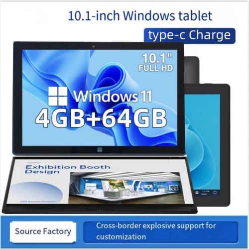 Image de Tablette PC 10.1" Windows 11 - 4Go RAM, 64Go ROM, N3350