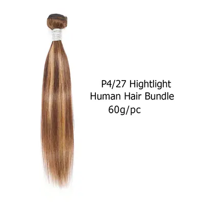 Image de Extensions de Cheveux Naturelles Brunes & Blondes - Fermeture à Lacets